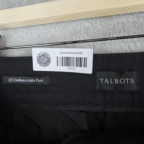 Talbots "Chatham Ankle Pant," Size 12 - Picture 7 of 7
